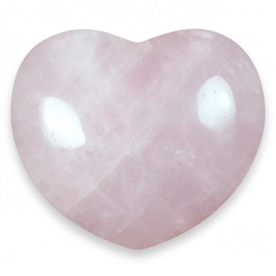 Rose Quartz Heart Large